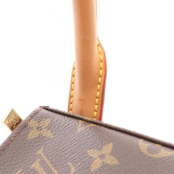 LOUIS VUITTON Authentic Brown Monogram Leather Looping MM Shoulder Bag - Picture 6 of 12